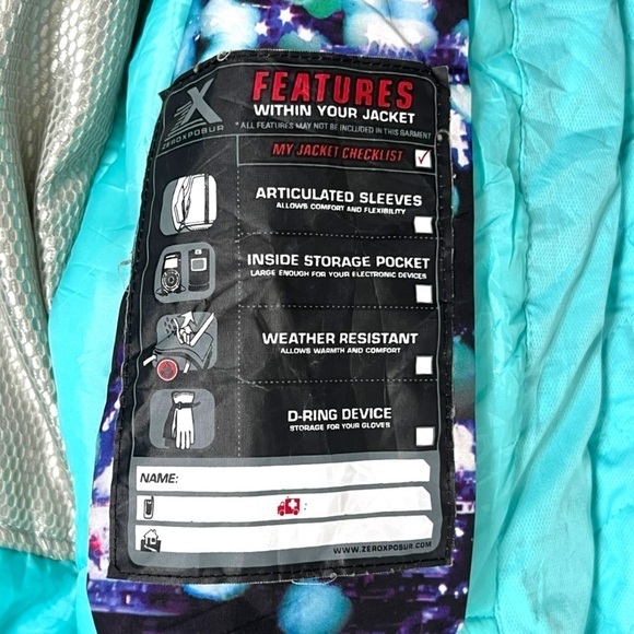 ZeroXposur Girls Black Puffer Hooded Jacket - Size Large (10/12) - Picture 5 of 14